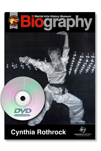 Autographed Cynthia Rothrock Biography DVD