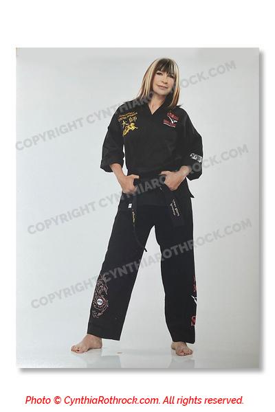 Cynthia Rothrock Autographed photo