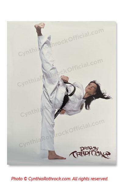 Cynthia Rothrock Sidekick Autographed Photo