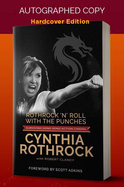 Autographed Hardcover Rothrock 'n' Roll with the Punches