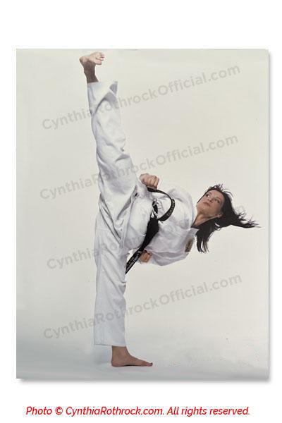 Cynthia Rothrock Sidekick Autographed Photo